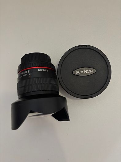 Rokinon 14mm f 2.8 ED AS IF UMC Wide Angle Lens Nikon F