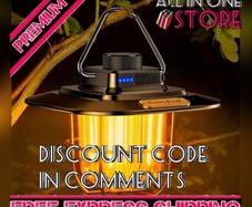 Camping Lantern, Rechargeable Retro Camping Tent Lights Lamp, Stepless Dimming Brightness (Warm White 3000K&Natural Light 4500K),12+Hrs Runtime for Camping (FREE SHIPPING)