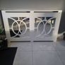 White Radiator Cover. Image 2