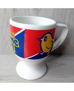 Creme Egg Egg Shaped Mug - Rare Retro Vintage Cup Tea Coffee Cadburys