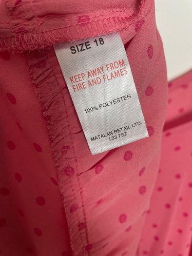 Papaya woman pink top size 18 New with tags