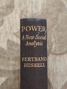 Power. A New Social Analysis. By Bertrand Russell. 5th Edition Hardback In Good Condition. See Photos For Same.