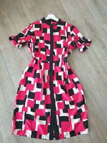 Hobbs Silk Dress Size Uk 14