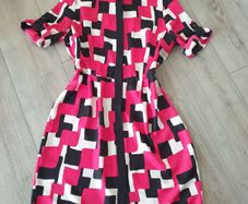 Hobbs Silk Dress Size Uk 14