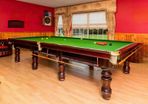 Reduced Professional 12ft slate bed Snooker table , scoreboard, pool and balls sets