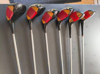 Six ping vintage woods