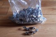 30x Pairs of New + NOS Chrome Rod Brake Clips