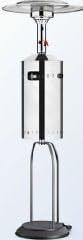 8kW Gas Patio Heater Outdoor Garden Heater with Wheels