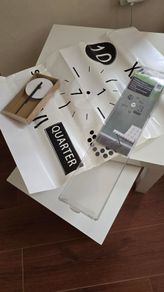 Sticker wall clock
