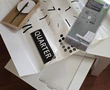 Sticker wall clock