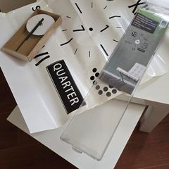 Sticker wall clock