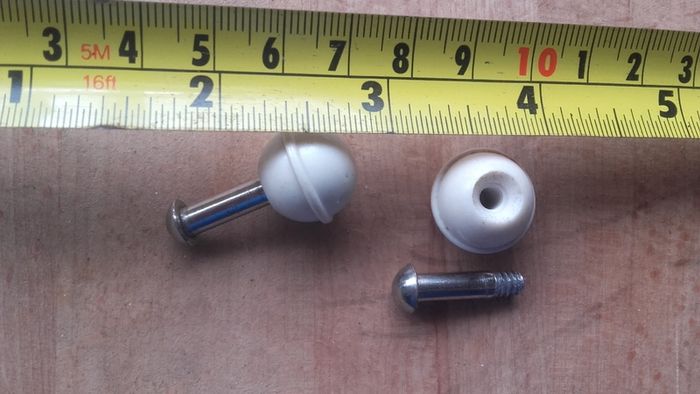 KNOBS - Handles - Small - Vintage x 4