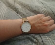Rosefield rose gold watch