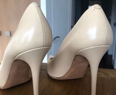 High heels. Nude. CELINE. Perfect conditions. UK 7.
