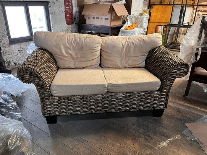 Wicker Couch