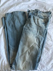 Bershka low rise bootcut jeans