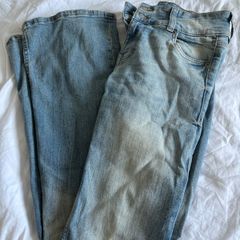 Bershka low rise bootcut jeans