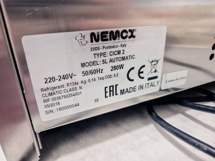 For Sale: Like-New Nemox 5L Commercial Gelato Ice Cream Maker (10 Times