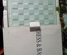 chess and backgammon glass