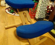Comfortable, adjustable, ergonomic kneeling chair