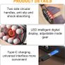 8 Heads Massage Gun - Muscle Massage Gun Deep Tissue, Muscle Pain Relief, Neck Massager for Leg Neck Back Shoulder, Back Massager, Home Office Accessories Image 5