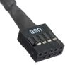 USB 2.0 9 Pin Motherboard Female to USB 3.0 20 Pin Male Cable Adapter Image 2