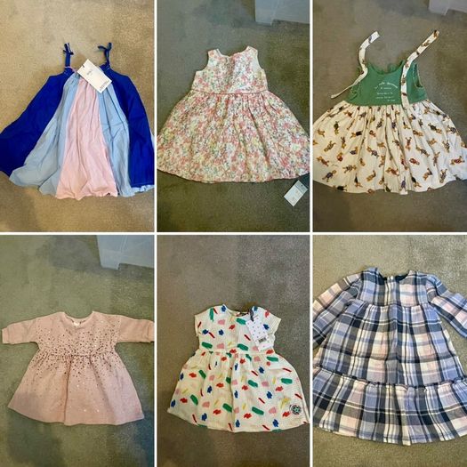 Baby Girl Clothes & Accessories (0-12m) bundle