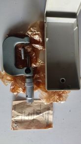 Vintage USSR Micrometer MK 25-50mm (0.01mm) MIZ Caliber - New Old Stock NOS Case