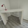 Bar or Breakfast dining table in excellent condition,white ! Dimensions 1,30 m length and 105 cm height Image 5