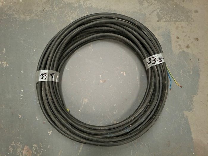 6 square 3 core steel armored cable SWA 33.5M