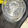 Beautiful Crystal Preserve Jam or Honey Jar with Lid, Postage Available Image 3