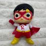 Ryans World Ryan's Special Delivery Vinyl Super Hero Figure White Suit approx. 3 Used Please see photos Image 2