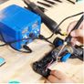 800W SMD Soldering Station Quick Heat Electric Hot Air Gun 2 in 1 Led Display Electric Soldering Iron Image 5
