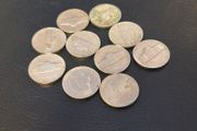 1948-1994 10 x US 5 Cent Coins Nickels Jefferson Lot