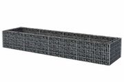 Gabion Raised Bed Steel 360x90x50 cm