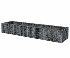 Gabion Raised Bed Steel 360x90x50 cm