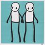 Stik "Holding Hands" Signed framed print Image 2