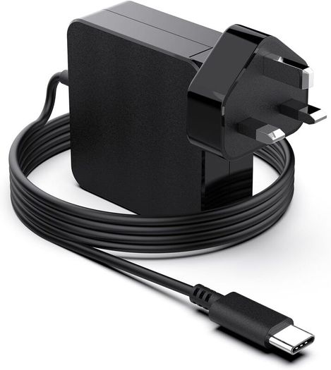 65W USB C Laptop Charger Compatible with MacBook Pro/Air, Lenovo ThinkPad, Asus, HP, Dell, Acer, Google Chromebook Notebook, HUAWEI, Xiaomi, and more Type C Devices PD Wall Charger