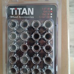 Titan wheel nuts m12x1.5