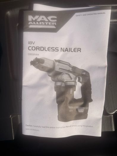 Cordless Nailer