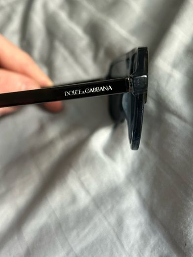 dolce & Gabbana navy men square sunglasses