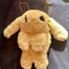 New Bunny plush Backpack/Sling bag