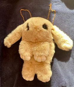 New Bunny plush Backpack/Sling bag