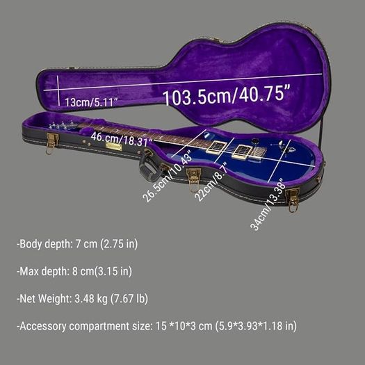 Hardshell Guitar Case for PRS Models