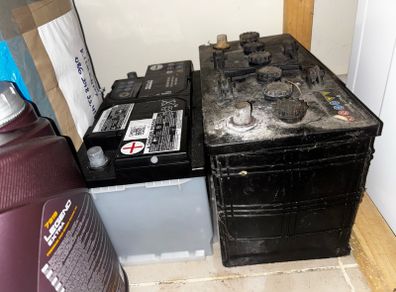 Scrap Car Batteries x6. Scrap only.