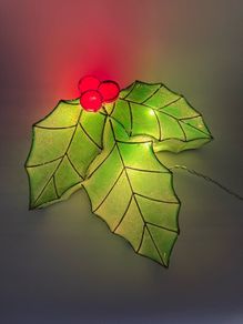 Light Up Christmas Holly