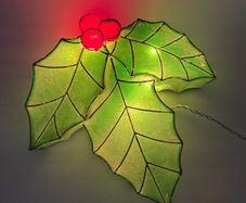 Light Up Christmas Holly