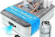 Luxury Double Air Bed, Good Housekeeping 2026 Air Mattress Winner, Dual Pump SlumberGuard Tech, Adjustable Firmness, Built in Pump &amp; USB Nightlight