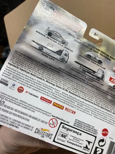 Nissan Skyline R34 GTR Nismo & Aero Lift Team Transporter Hot Wheels