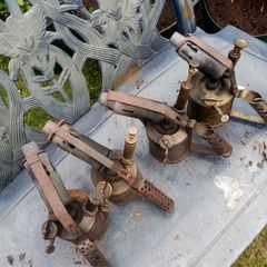 4 old blow torches